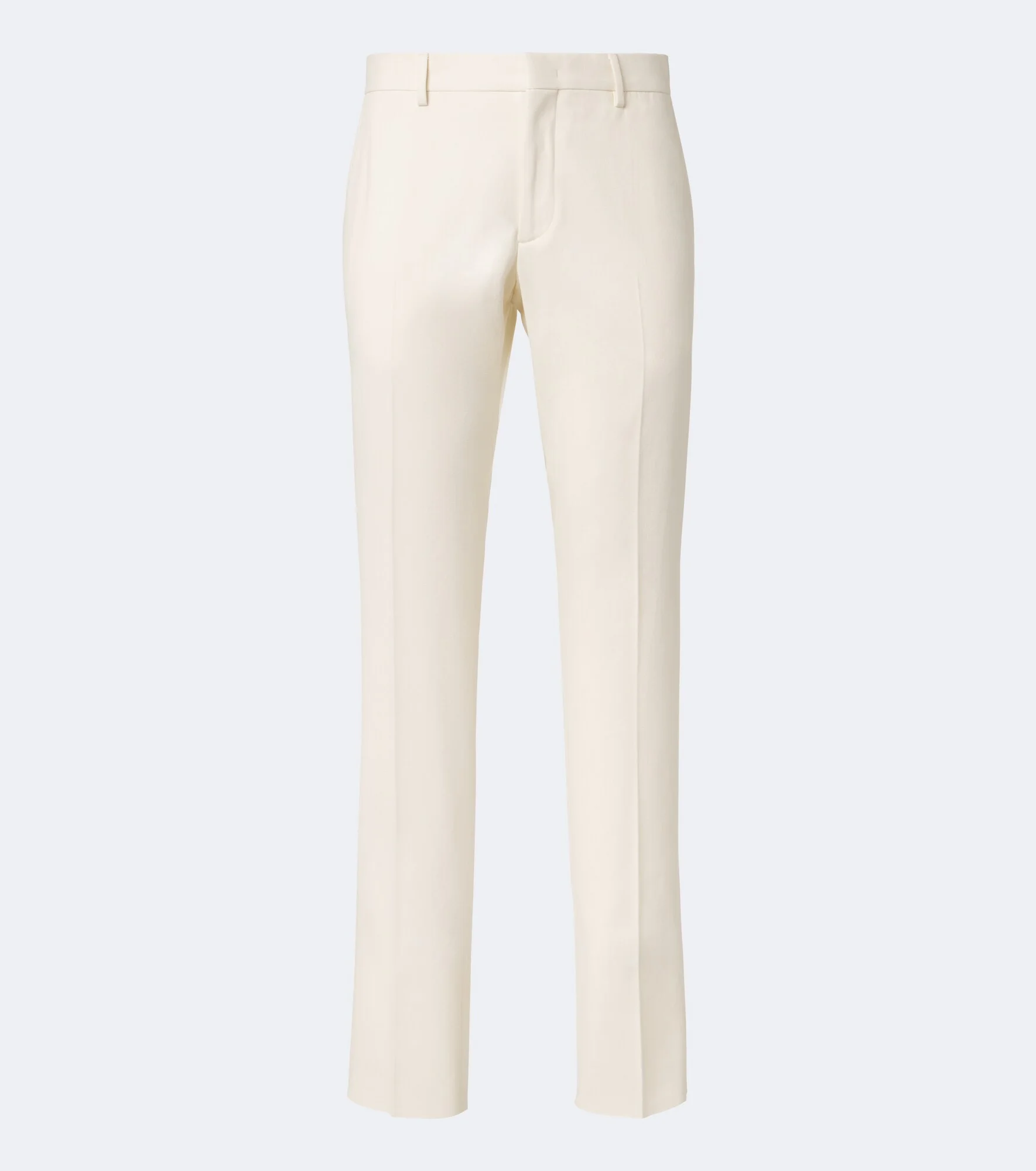 Cotton and cashmere slim pants - 1