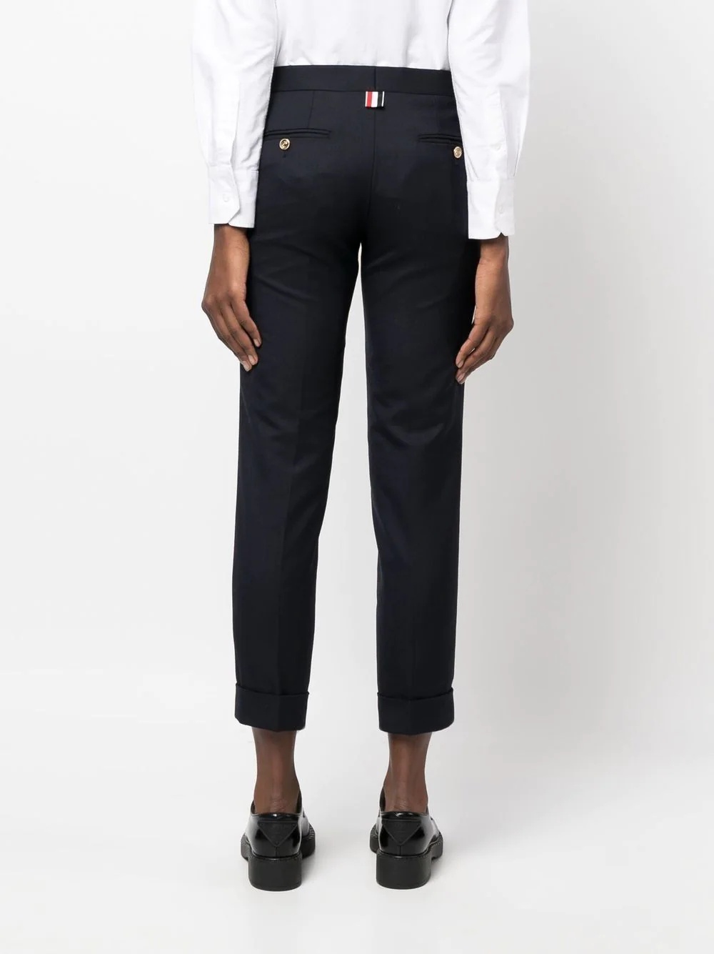 cropped tailored trousers - 4