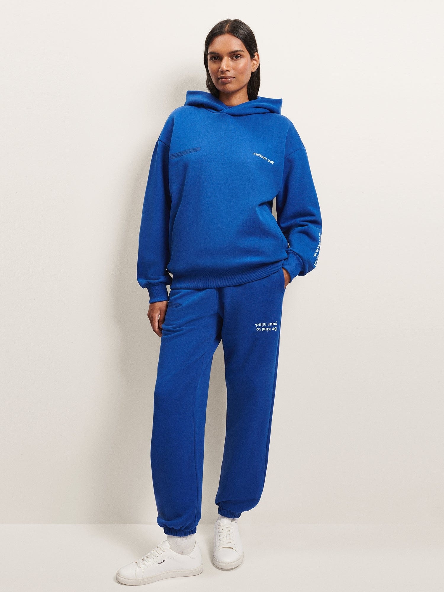 PANGAIA x Headspace Track Pants - Mood Blue - 3