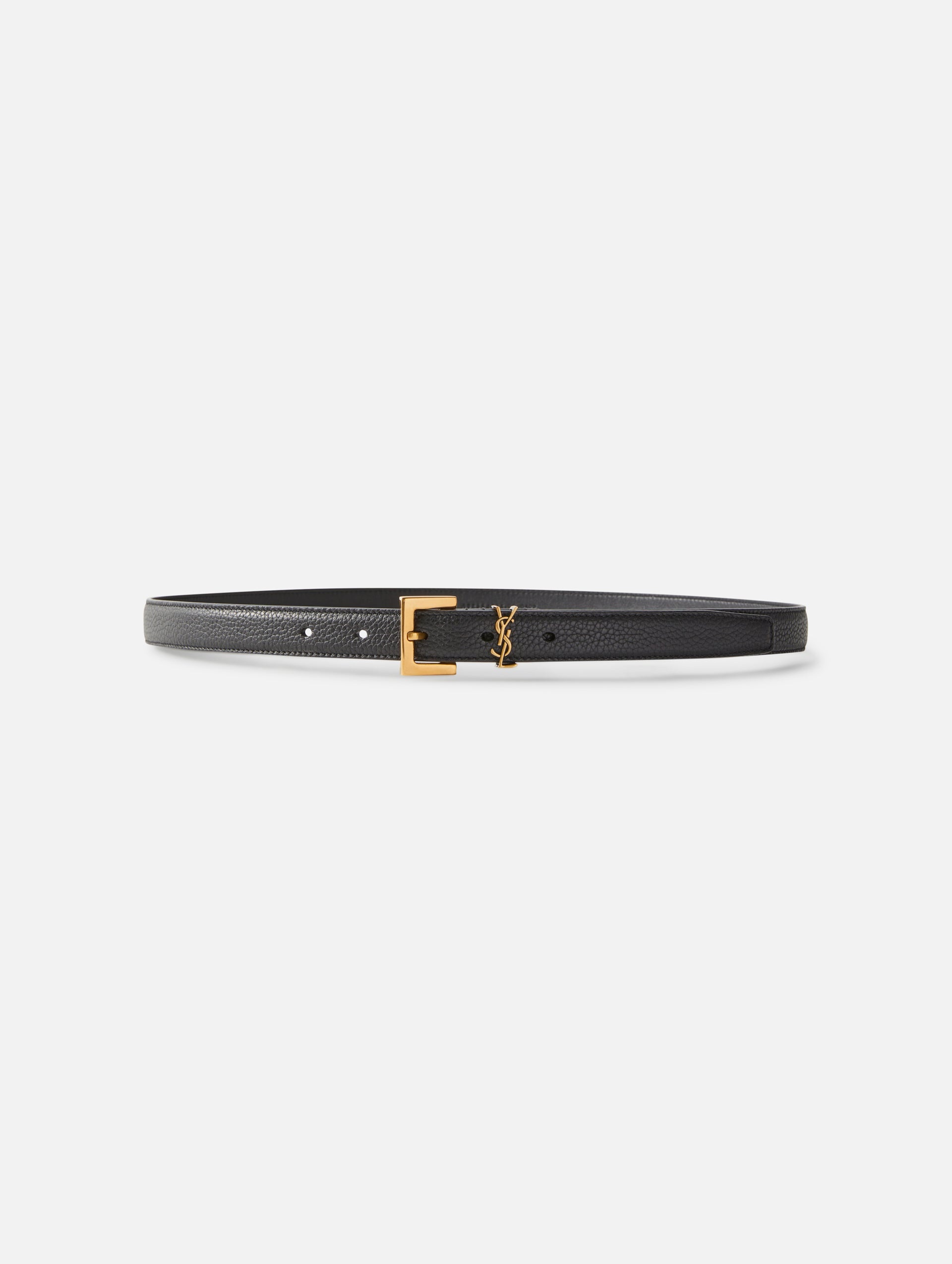 Saint Laurent Logo Belt - 3