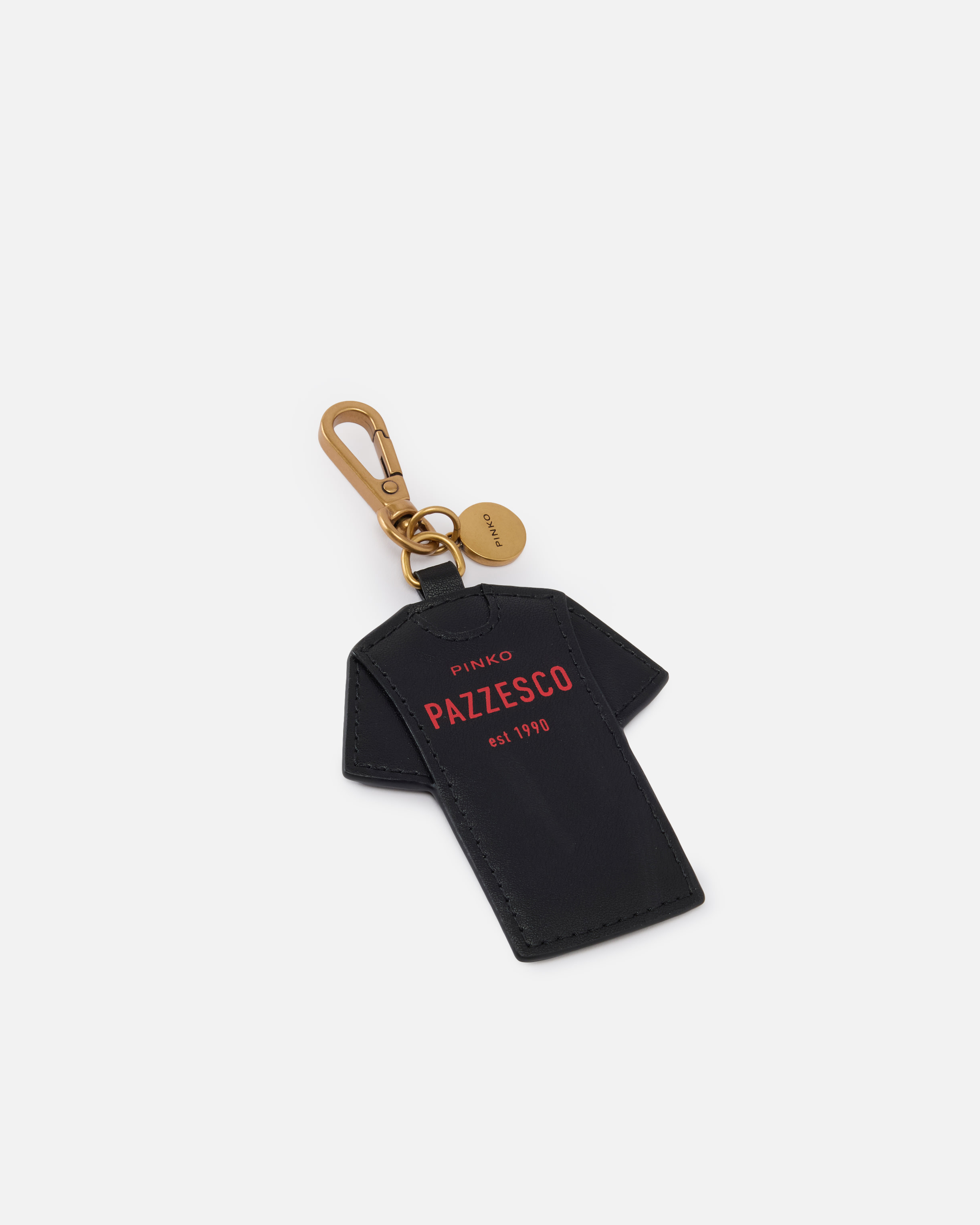 PINKO PAZZESCO T-SHIRT KEYRING CHARM - 2