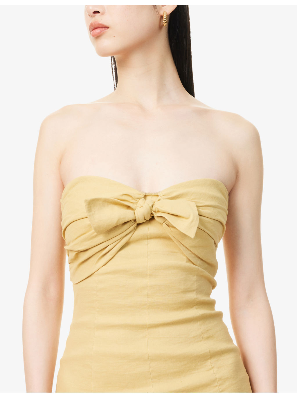 Rachel Linen and Cotton-Blend Maxi Dress - 5