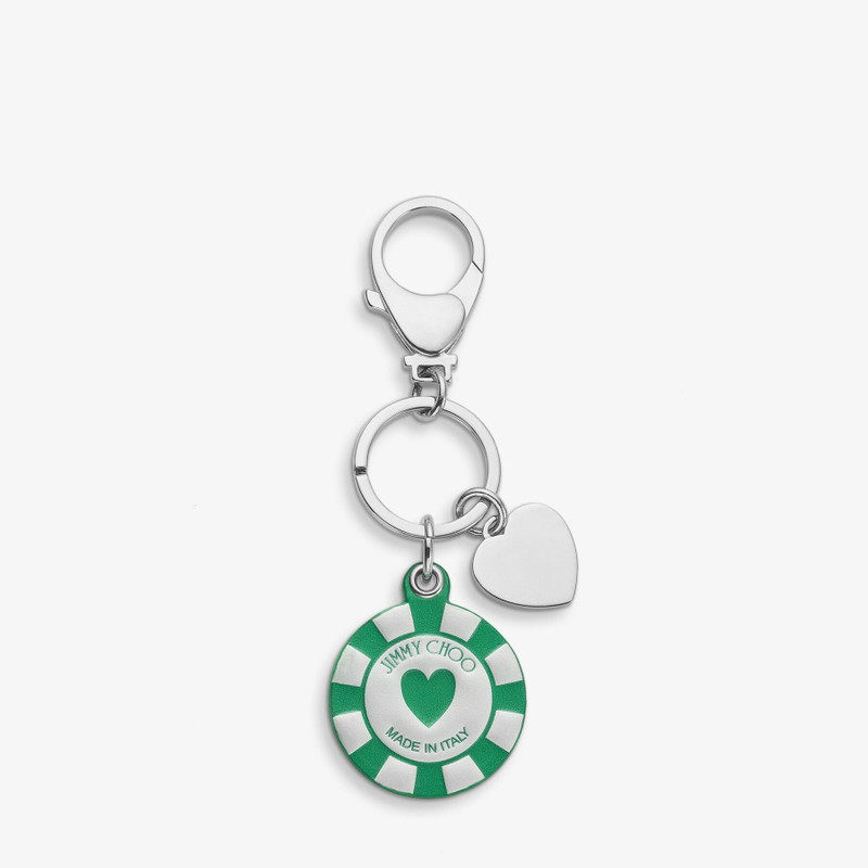 Casino Chip Charm
Green Leather Casino Chip Bag Charm 3