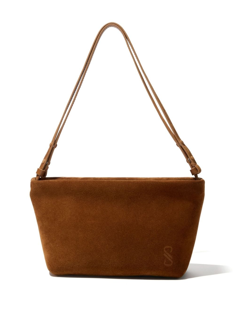 Bond suede shouler bag - 1