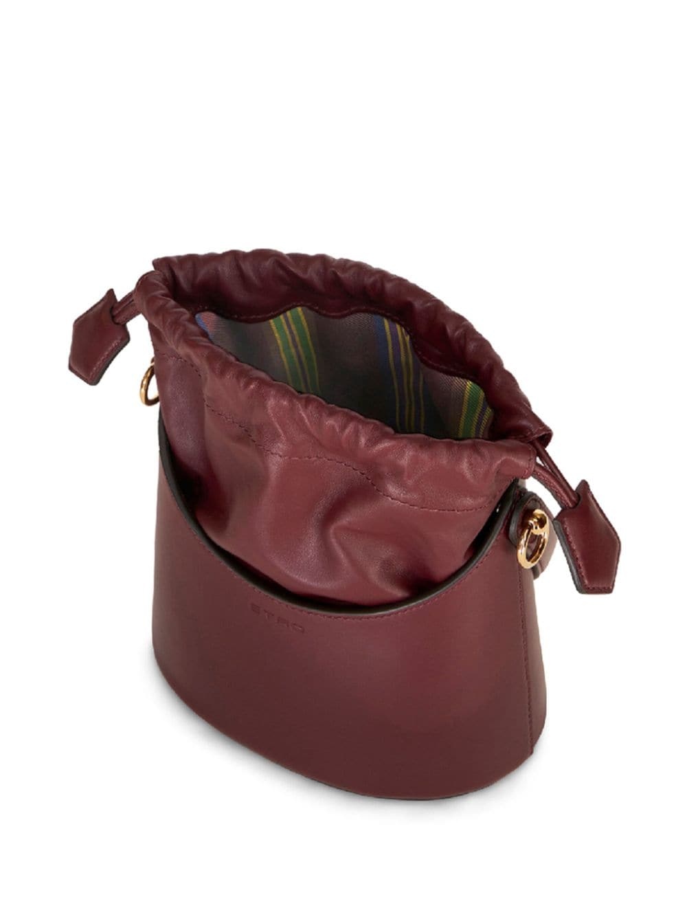 Saturno leather bucket bag - 6