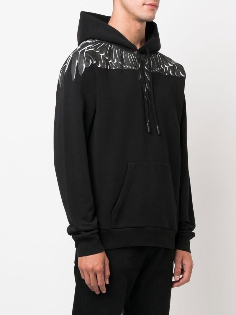 logo-print pullover hoodie - 3