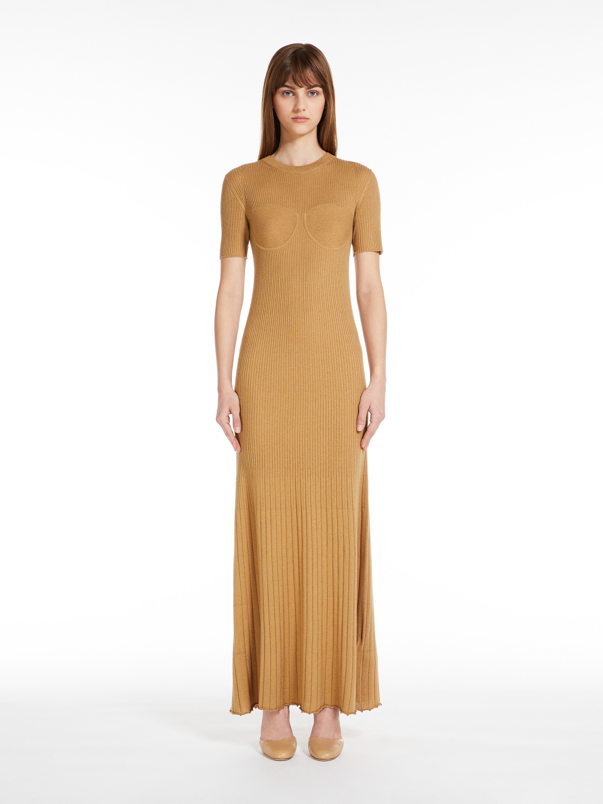 EUROPA Silk and cashmere dress - 3