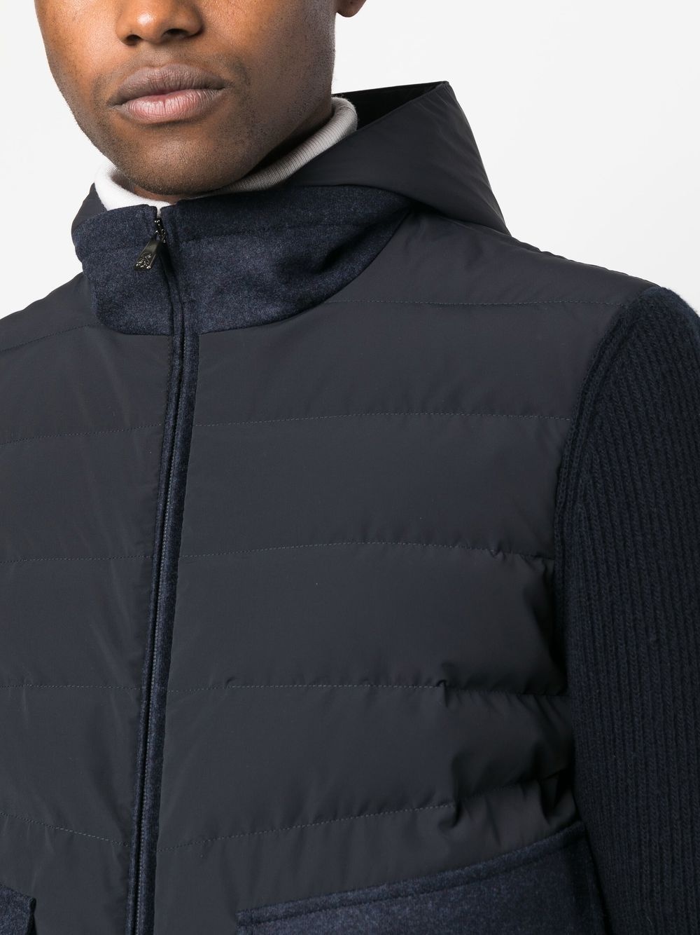 padded zipped-up jacket - 5