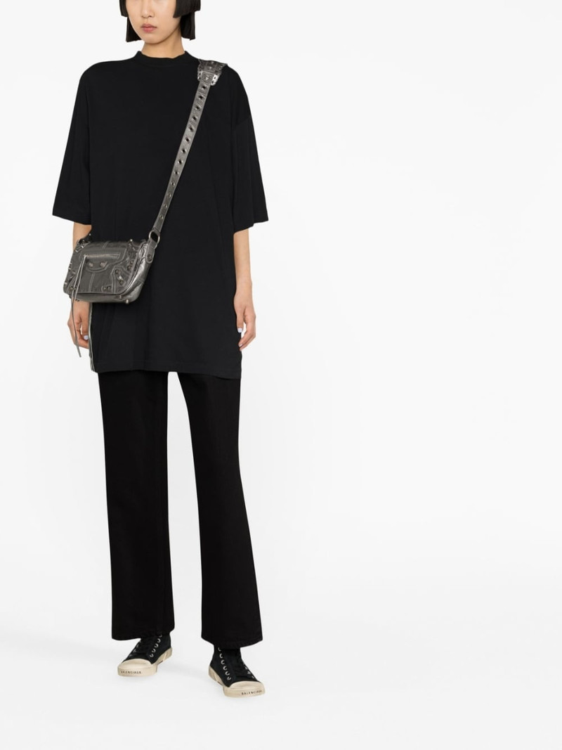 BALENCIAGA cropped straight-leg jeans outlook