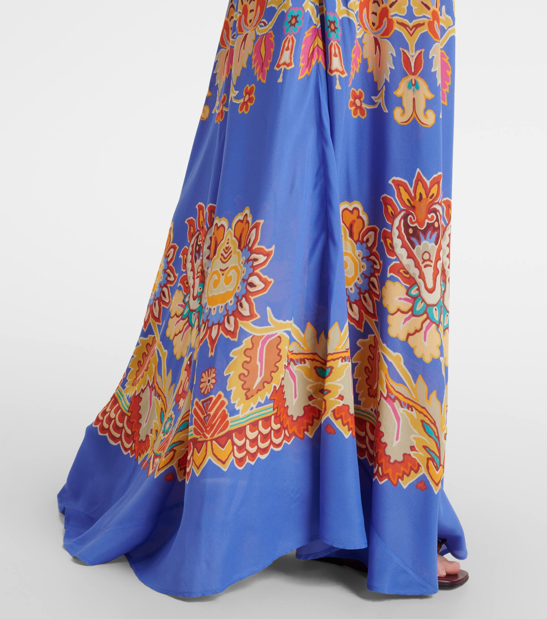 Printed maxi dress - 6