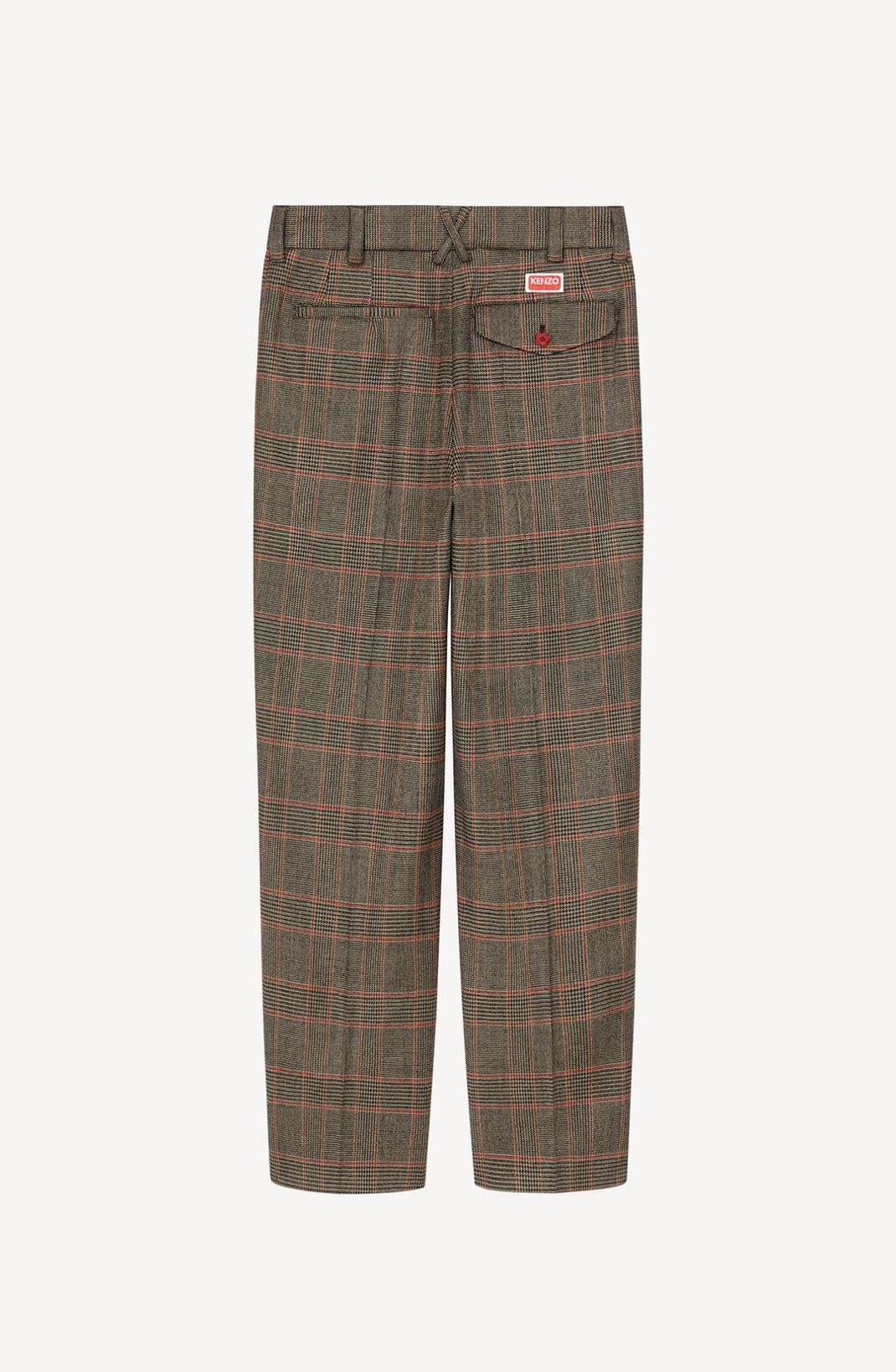 Checked tailored trousers - 2