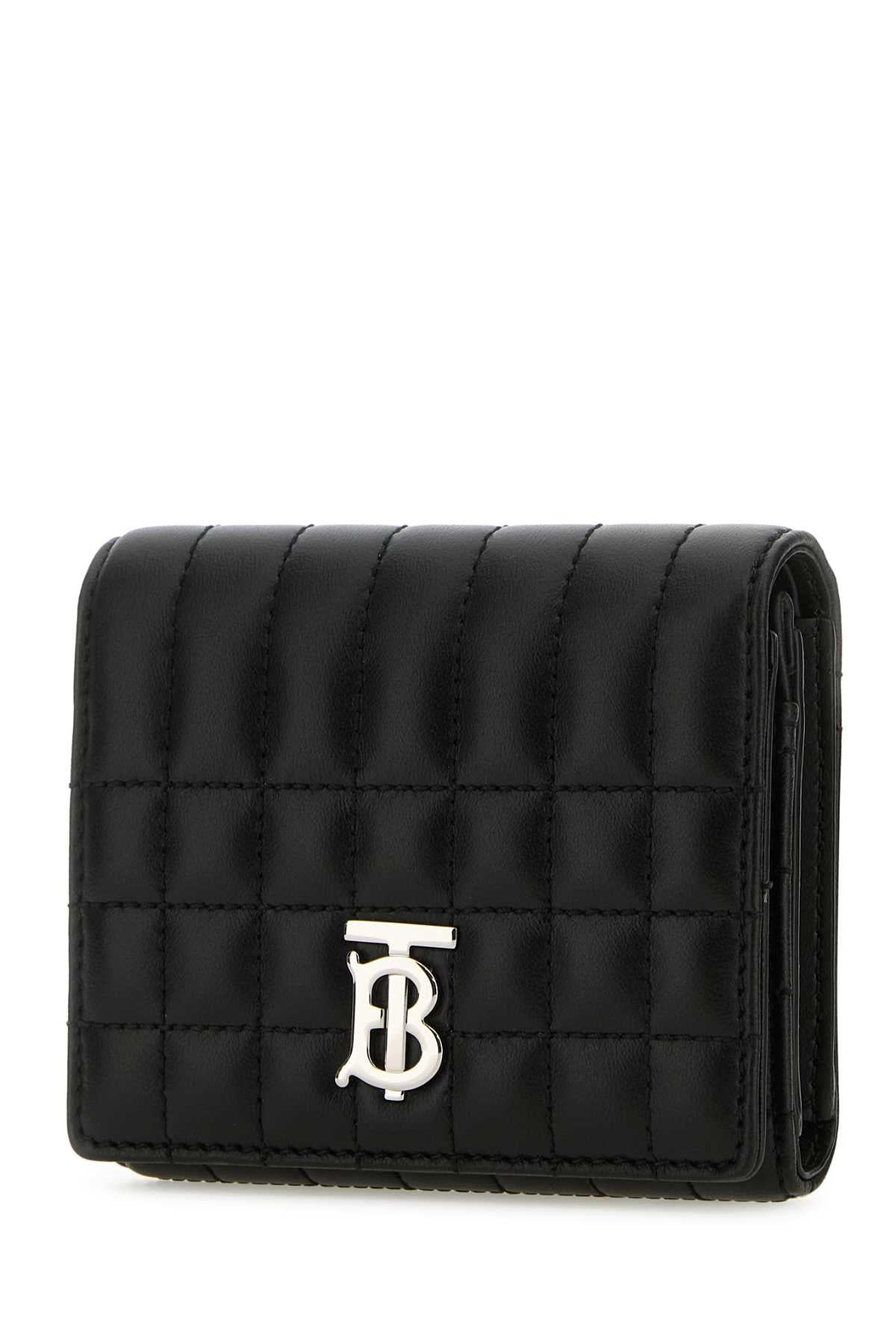 Burberry Women Black Leather Small Lola Wallet - 2