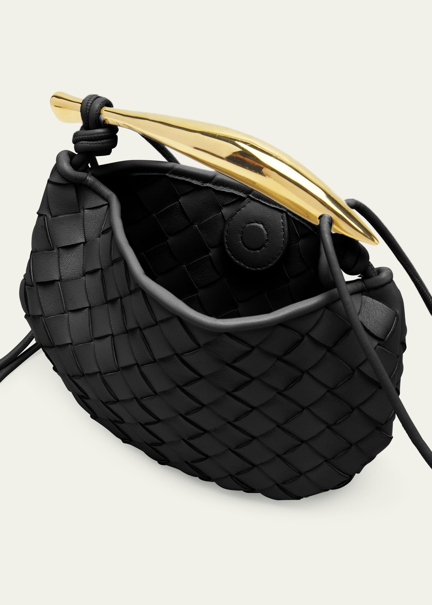 Mini Sardine Intrecciato Top-Handle Bag - 4