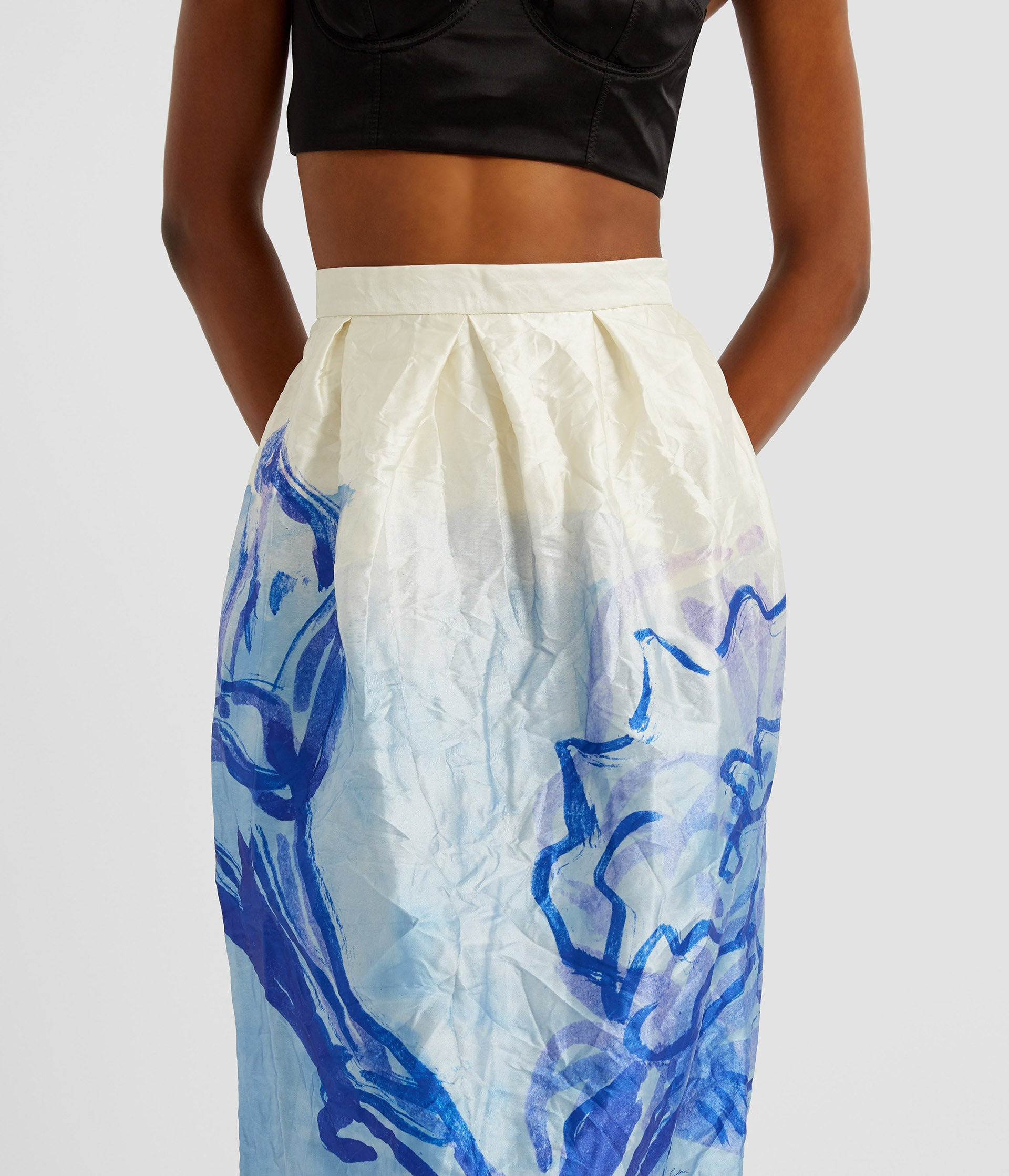 PENCIL COCKTAIL SKIRT - 5