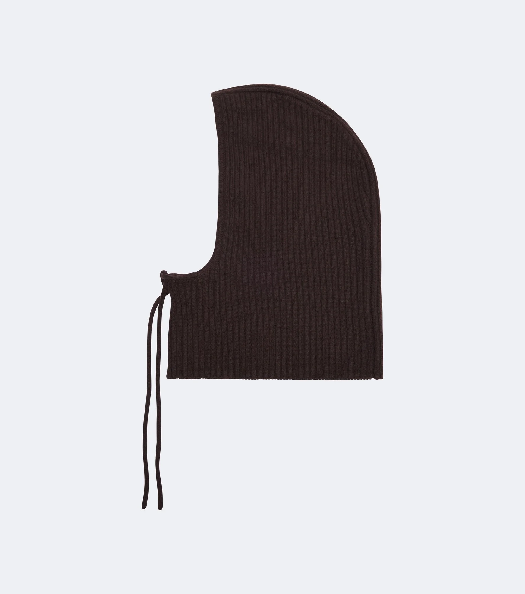 Ribbed-knit cashmere balaclava - 1