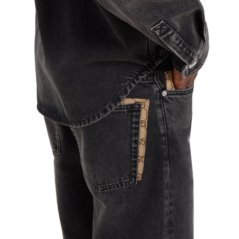 Washed cotton denim pant 3