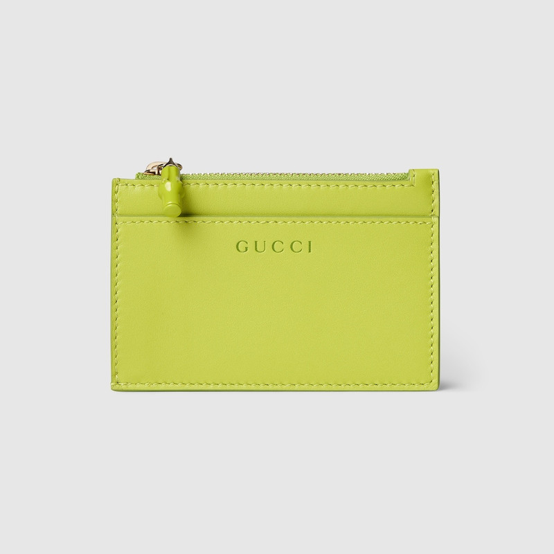 Card case with bamboo 1