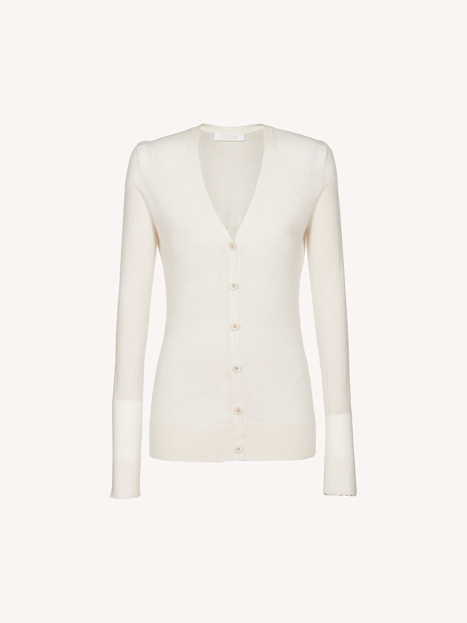 SCALLOPED CARDIGAN - 4