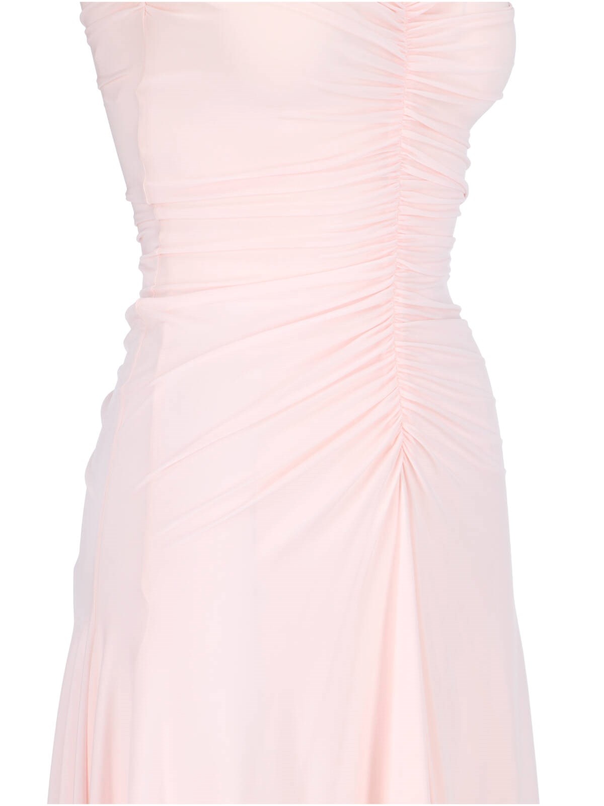 ワンピース Alaia Draped midi dress ALAIA Mock Neck Draped Midi Dress | Neiman Marcus