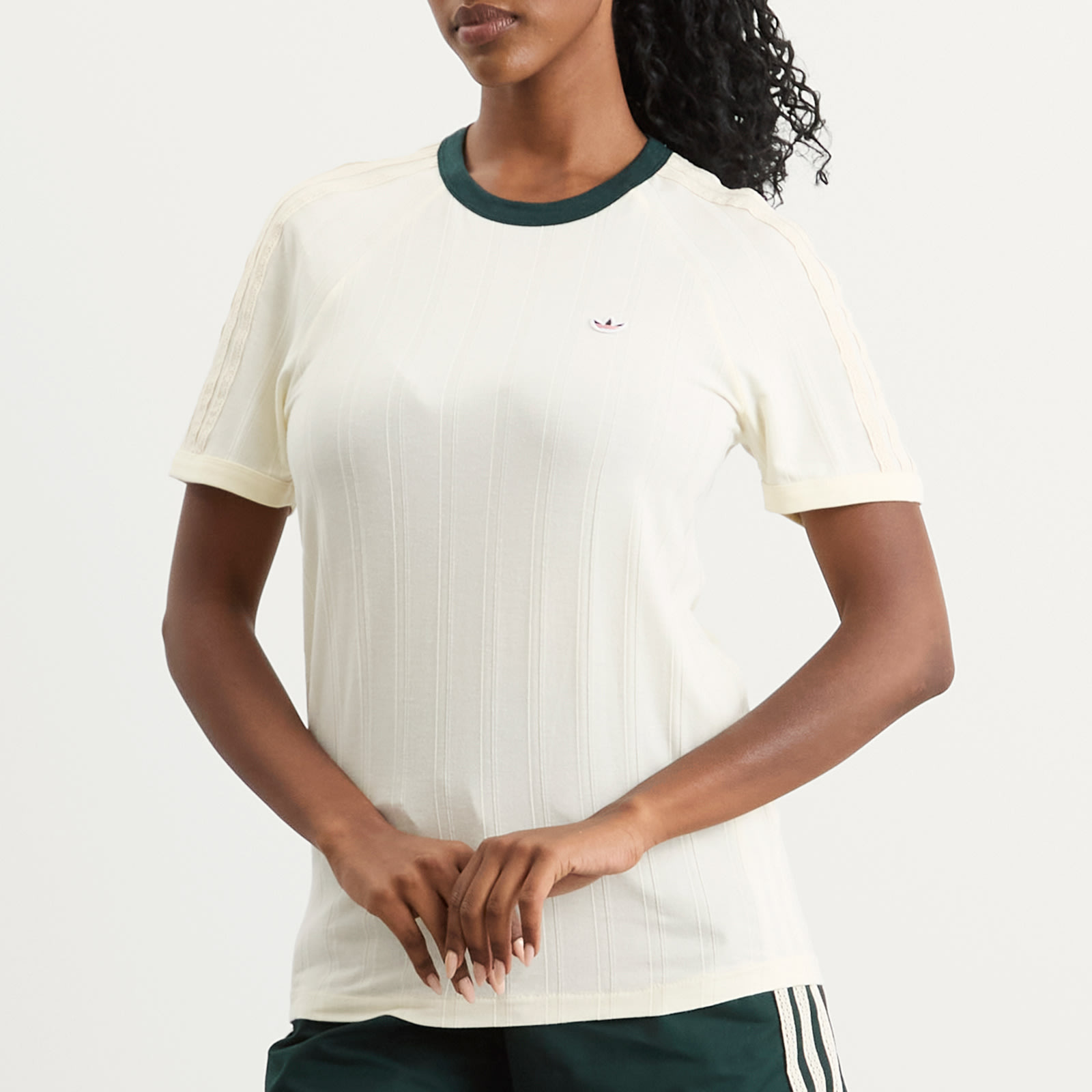 adidas x Clot Ribbed T-Shirt - 2
