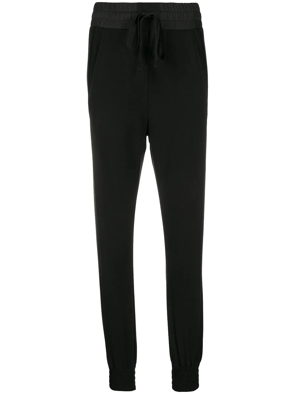 drawstring slim-fit trousers - 1