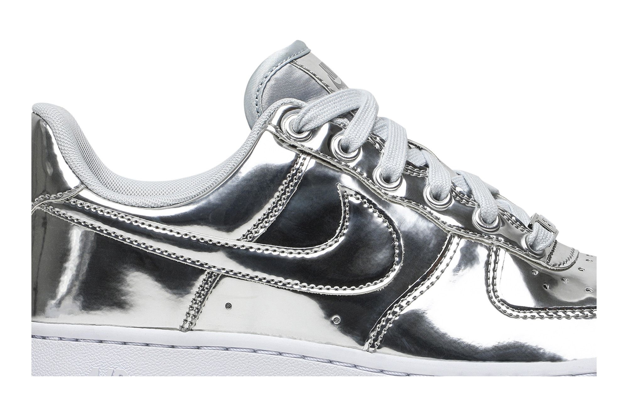 Wmns Air Force 1 SP 'Liquid Metal - Chrome' - 2