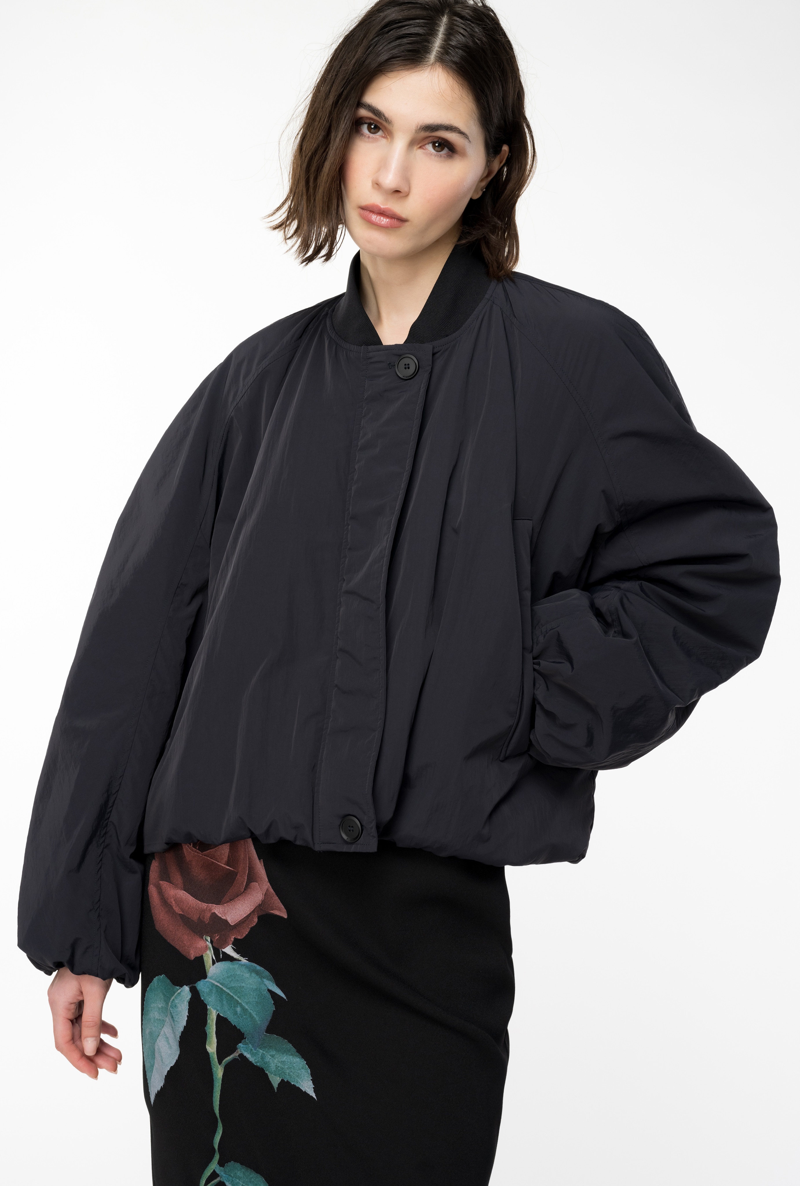 TECHNICAL CANVAS BOMBER JACKET - 3