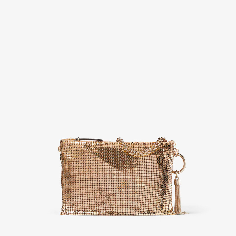 Callie Mini
Gold Mesh Mini Clutch Bag 7