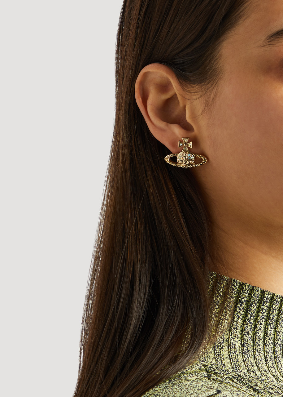Mayfair Bas Relief orb stud earrings - 2