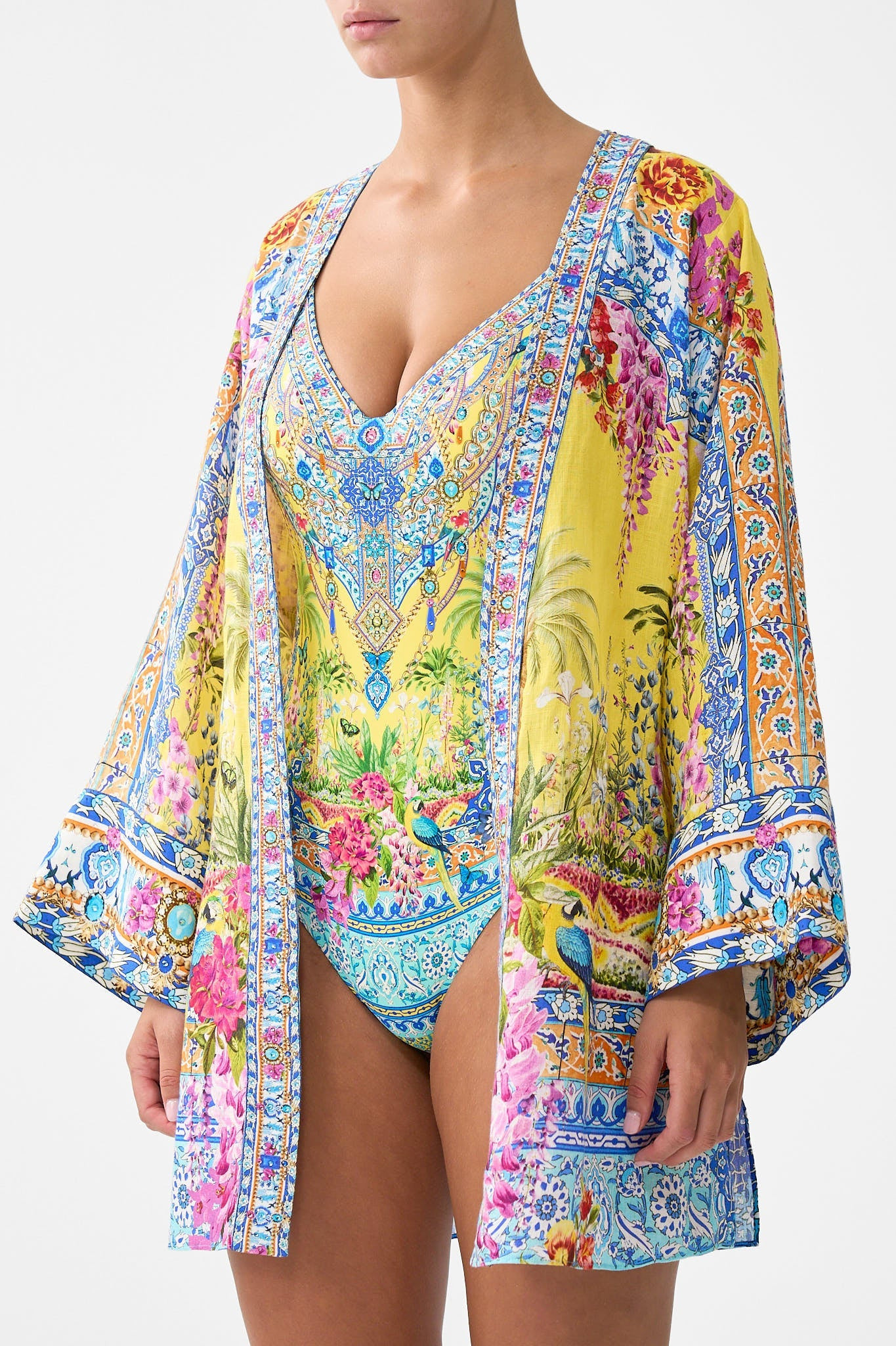 SHORT KIMONO WRAP - 5