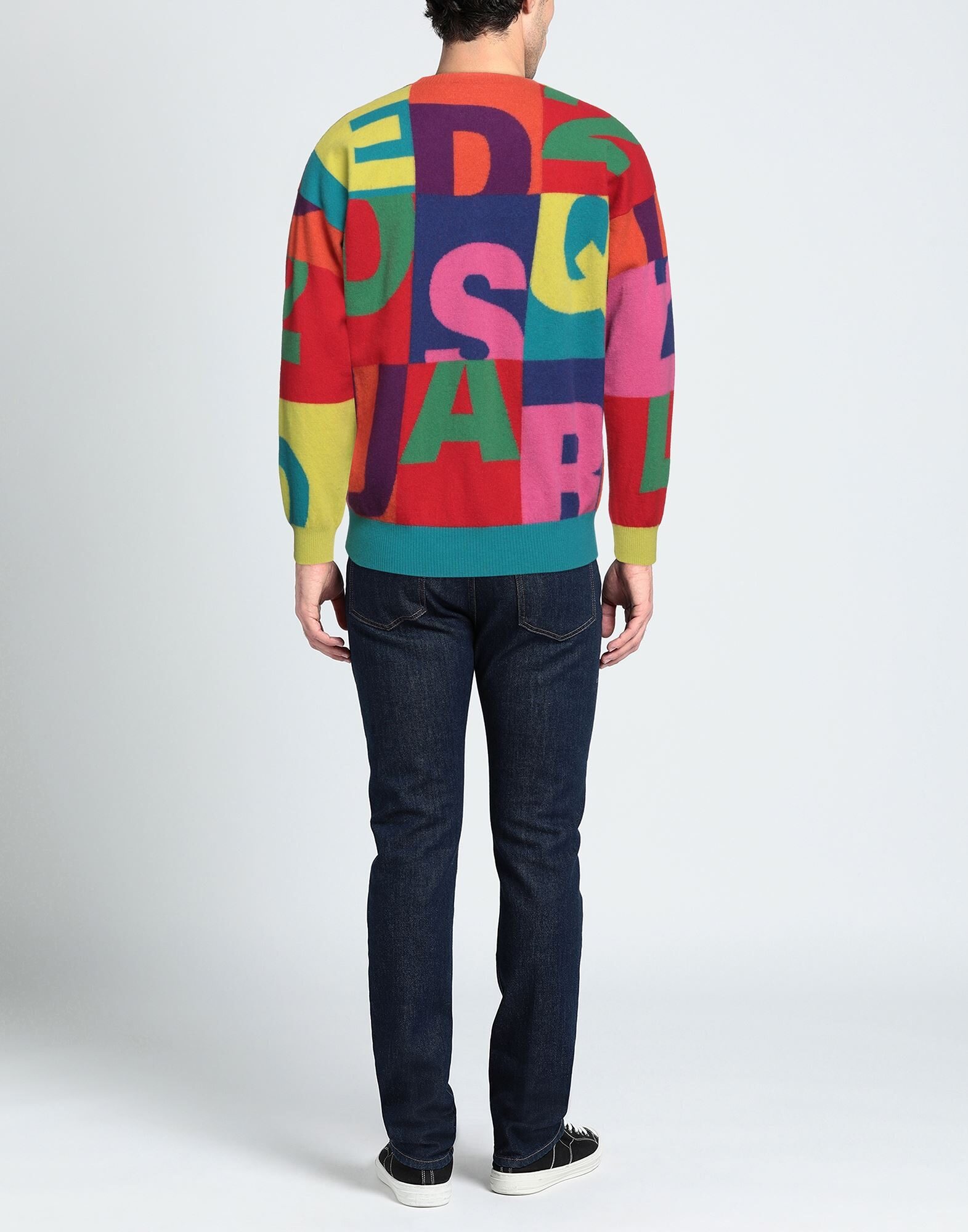 Orange Men's Sweater - 3