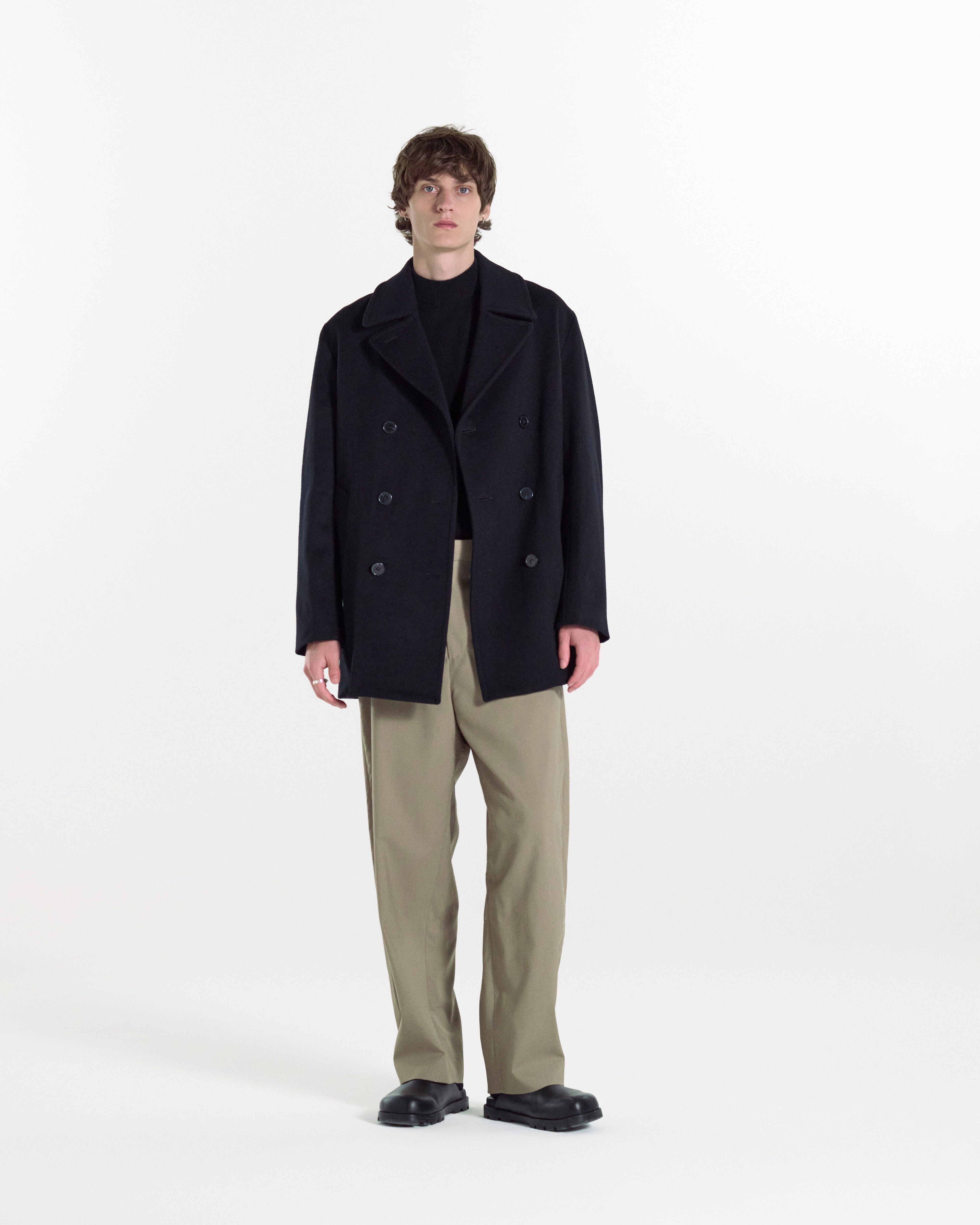 Dalton Wool Peacoat - 2