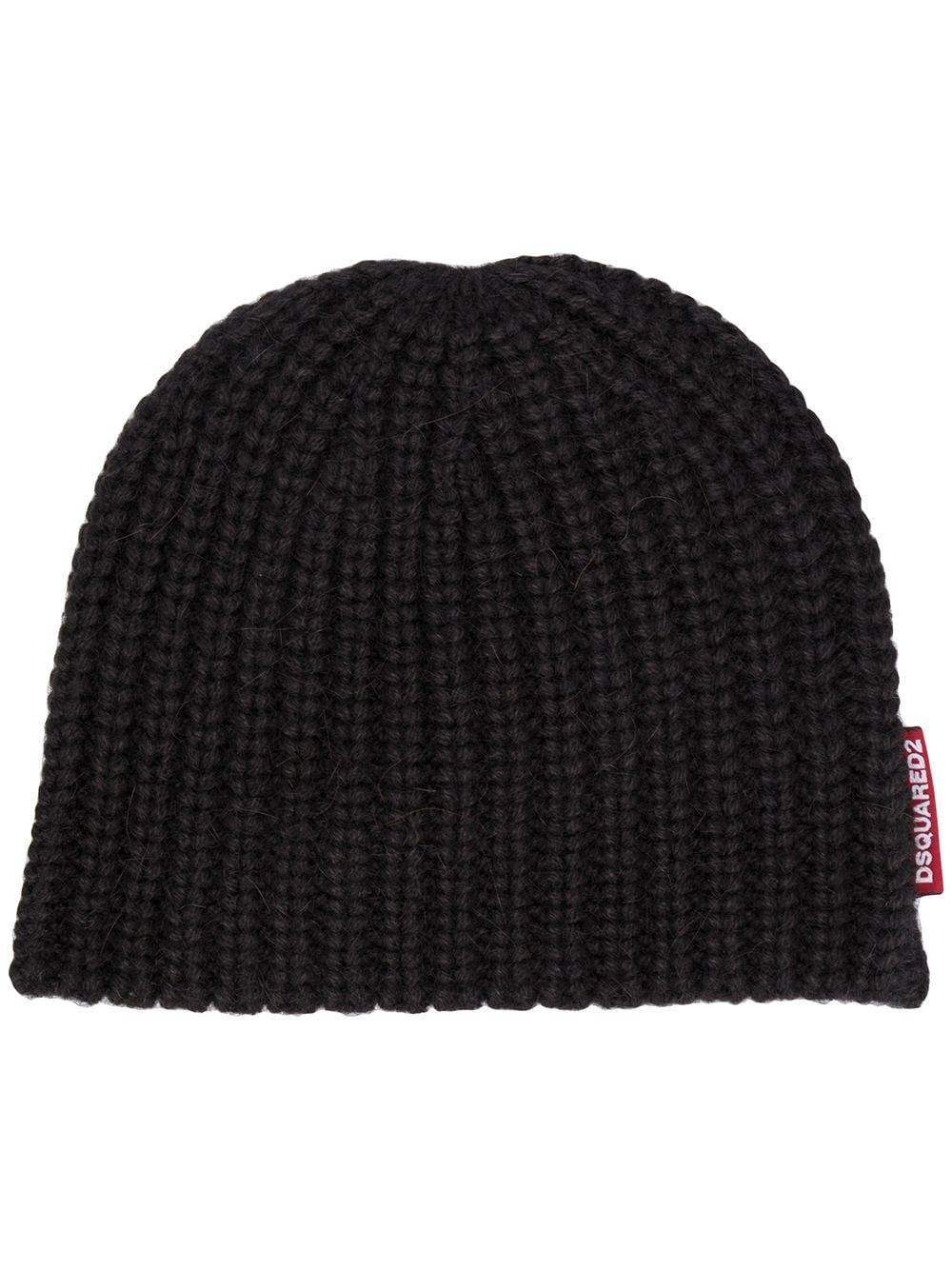 rib-knit beanie - 1