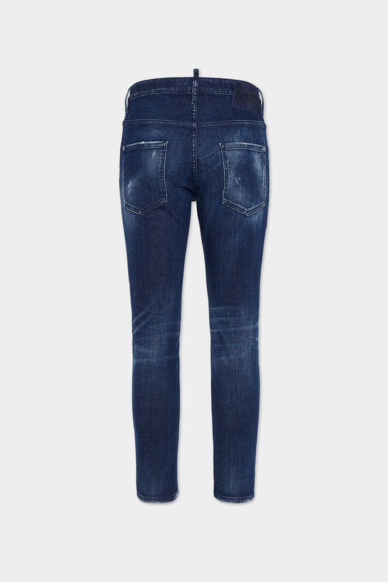 DARK MILKY WAY WASH SKATER JEANS - 2