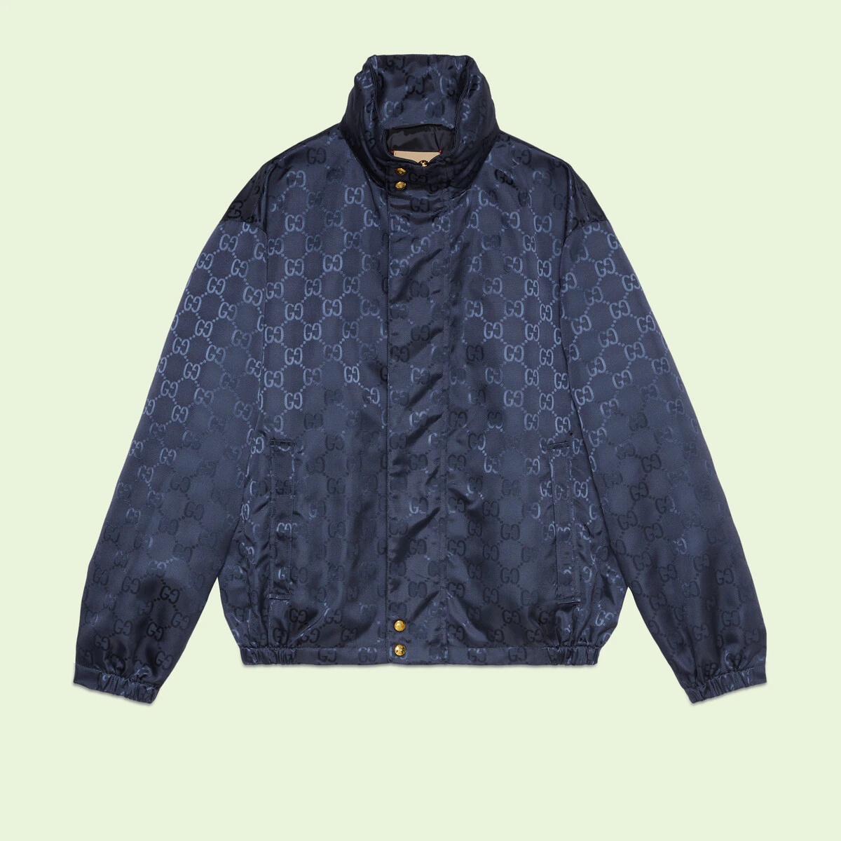 GG canvas nylon jacket - 9