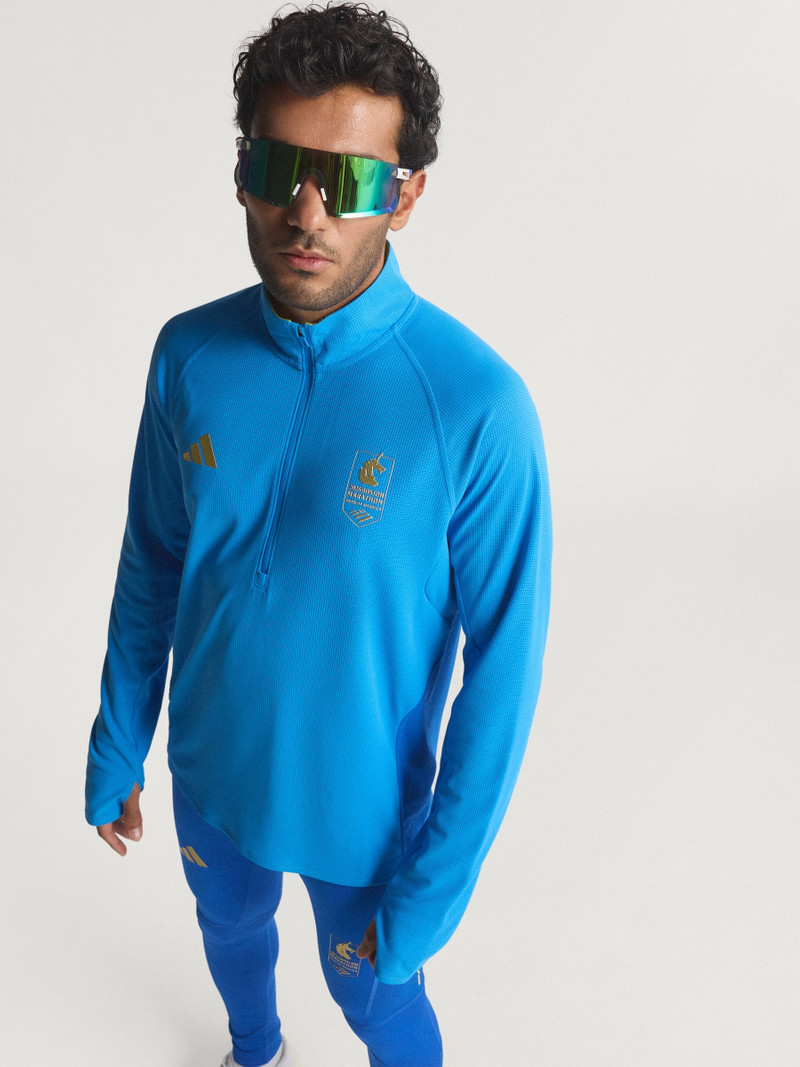 Boston Marathon 2026 1/2 Zip Longsleeve Shirt 1