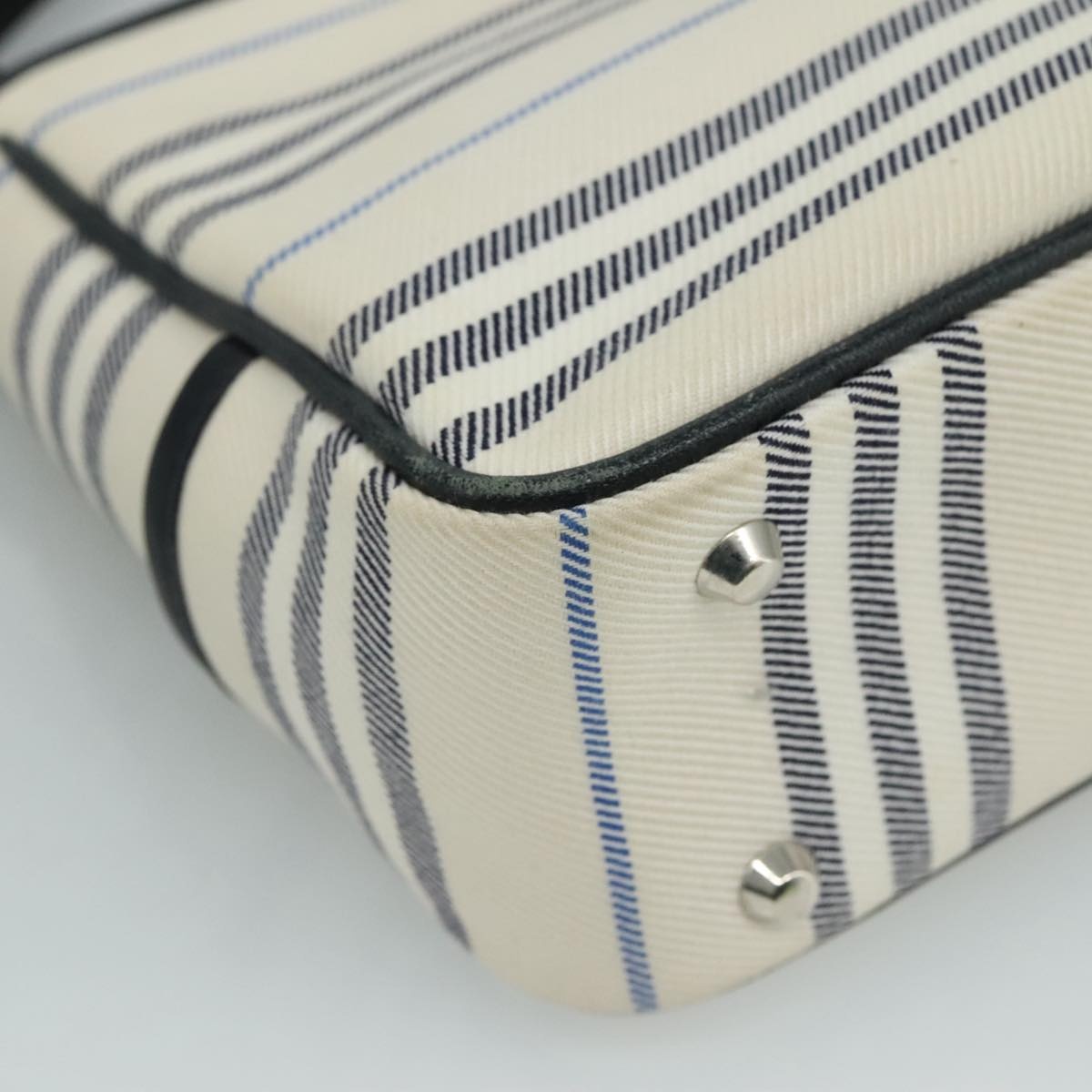 Burberry Shoulder Bag Canvas White - 16