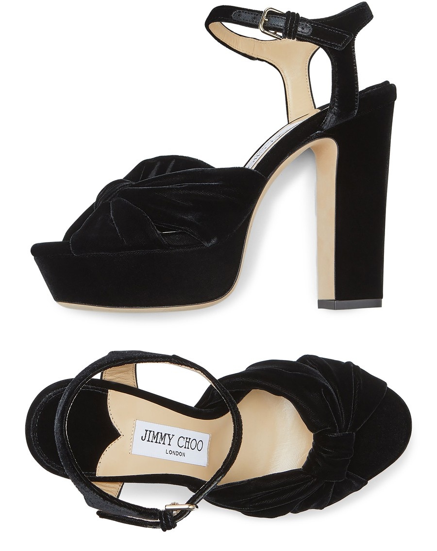 Heloise 120 velvet sandals - 5