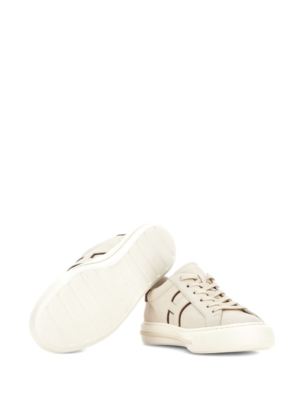 H691 H stripe sneakers - 6