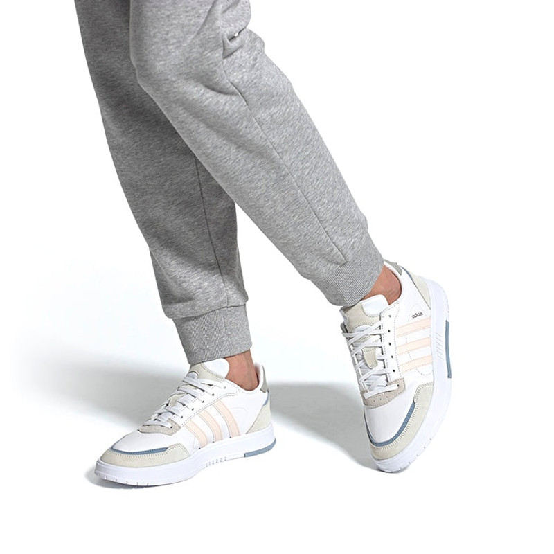 (WMNS) adidas 네오 코트 마스터 화이트 / 핑크 / 블루 FW2897 6