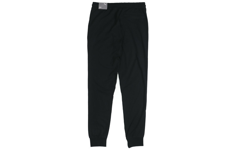 PUMA PUMA Classics Jersey Cuffed Pants 'Black White' 597488-01 outlook
