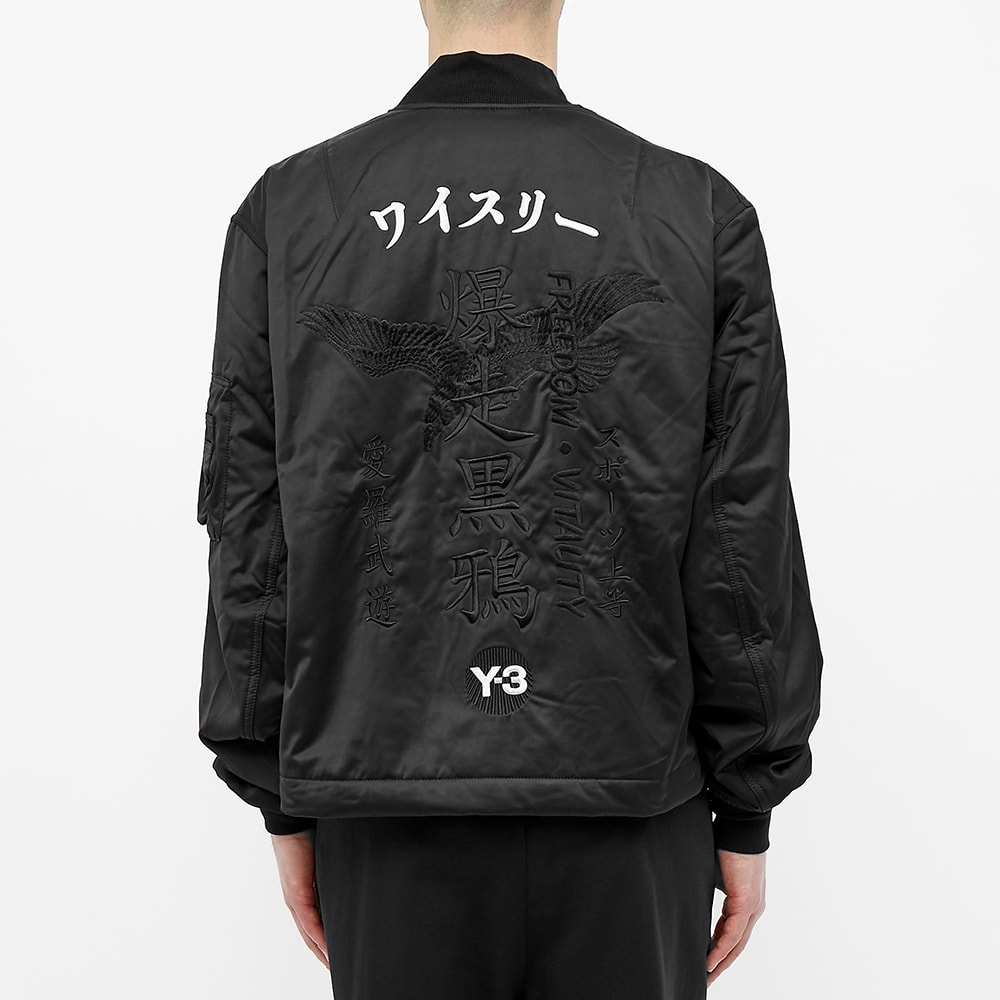 Y-3 Craft Graphic Bomber - 4