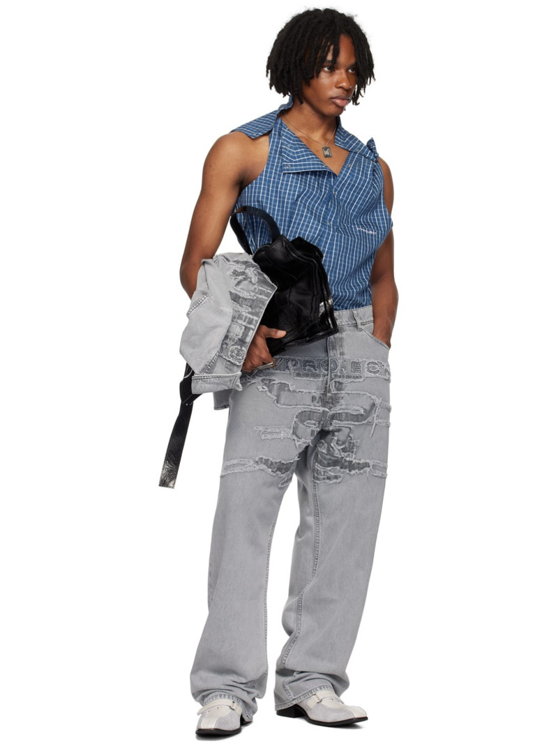 Y/Project Gray Paris' Best Patch Jeans outlook