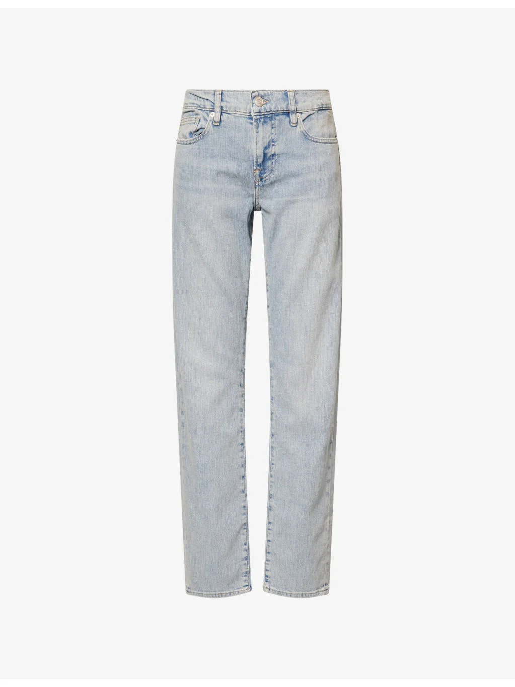 L’Homme slim-fit slim-leg cotton-blend denim jeans - 1