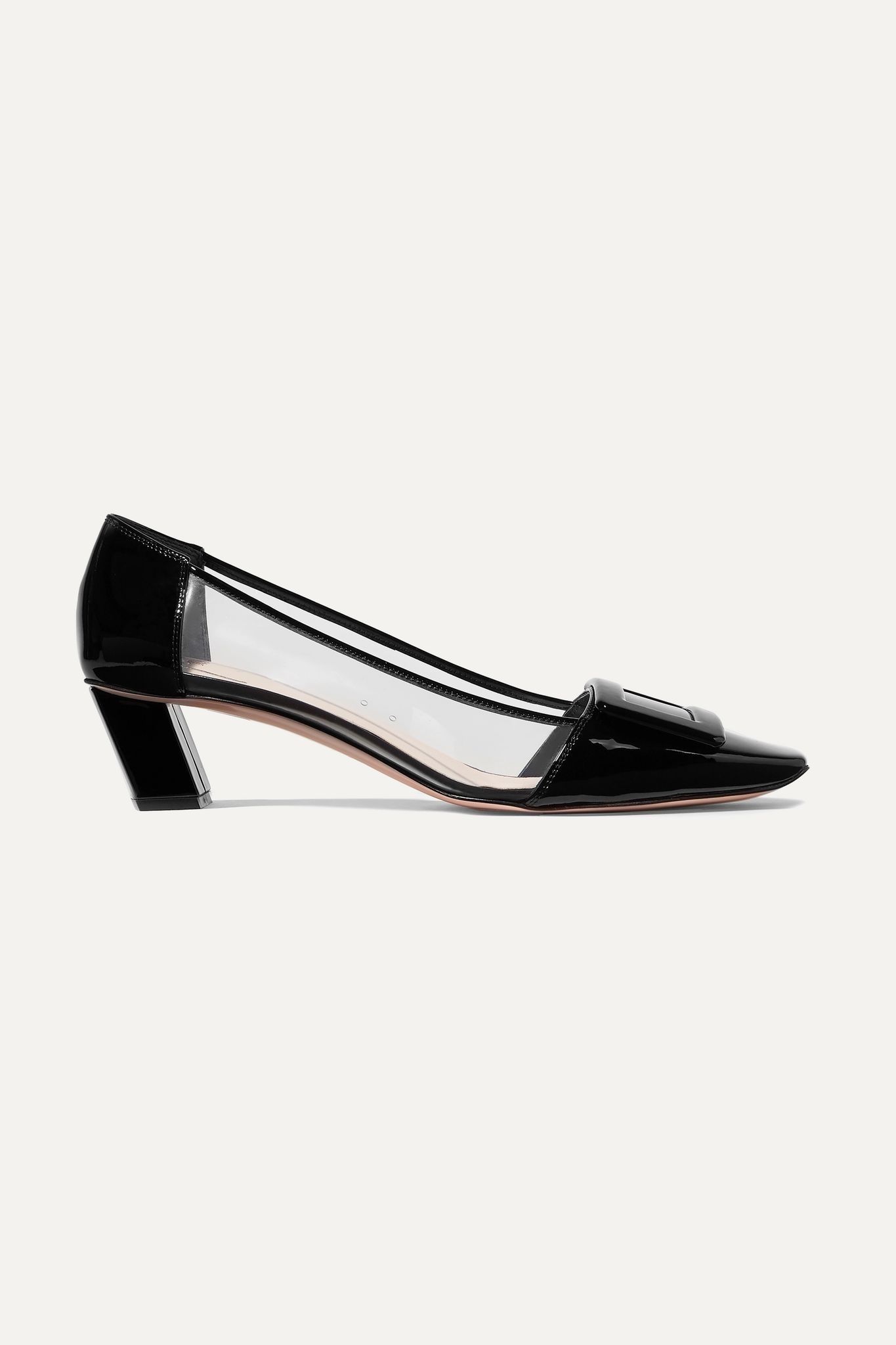 Belle Vivier patent-leather and PVC pumps - 1