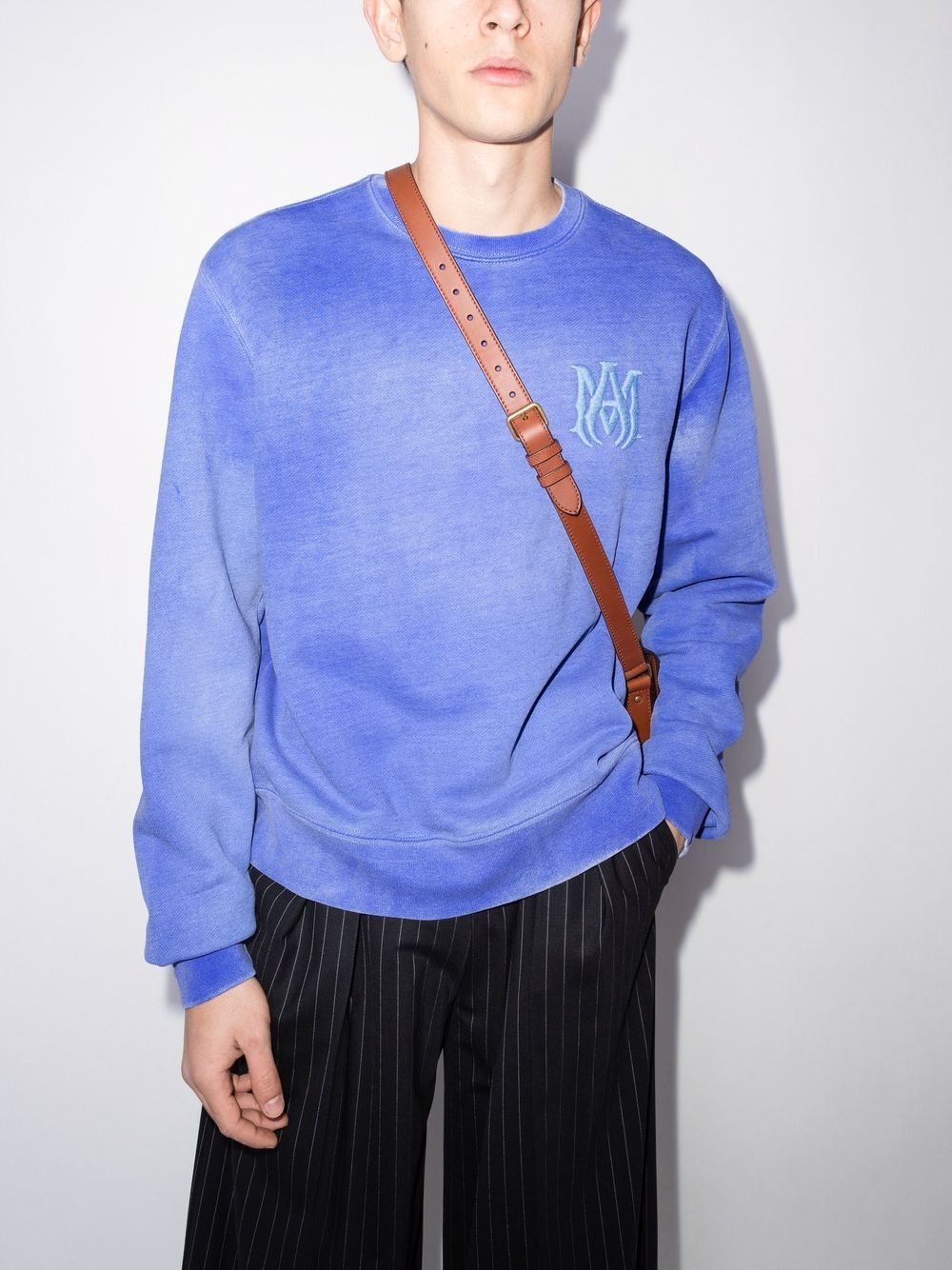 MA logo-embroidered sweatshirt - 2