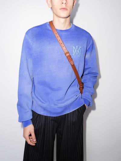 AMIRI MA logo-embroidered sweatshirt outlook