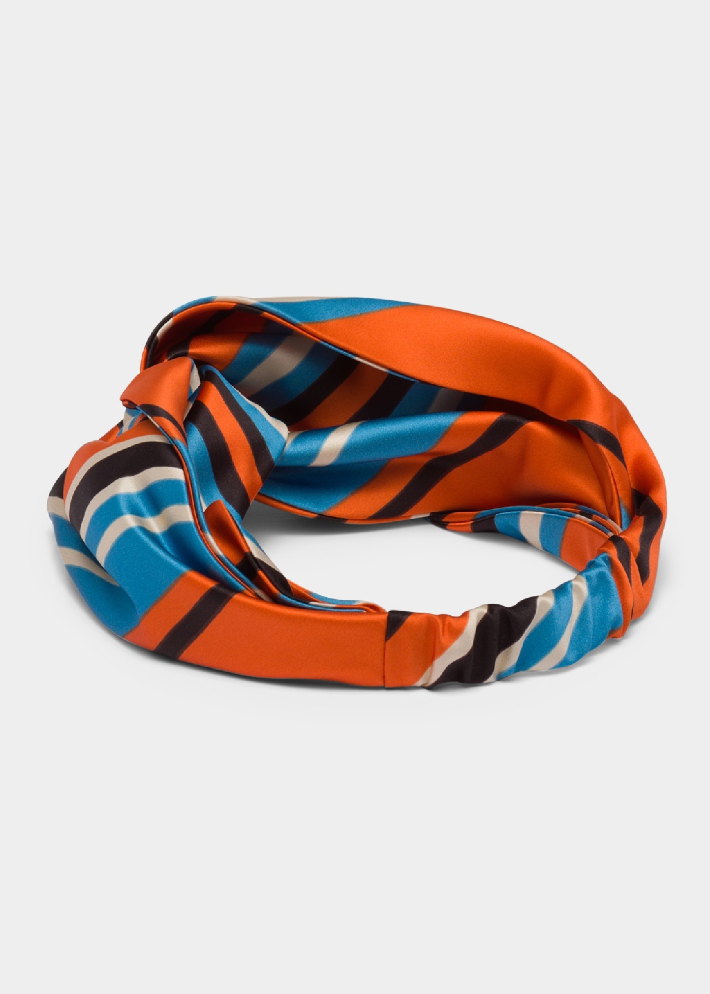 Orange prada headband best sale