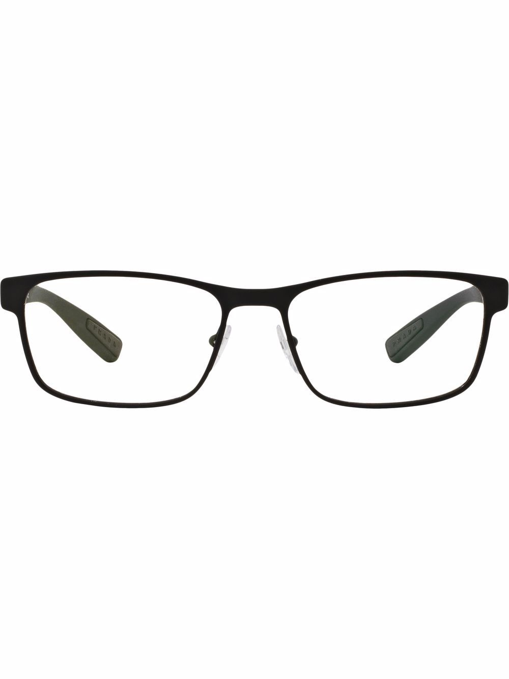 Lifestyle rectangle-frame glasses - 1