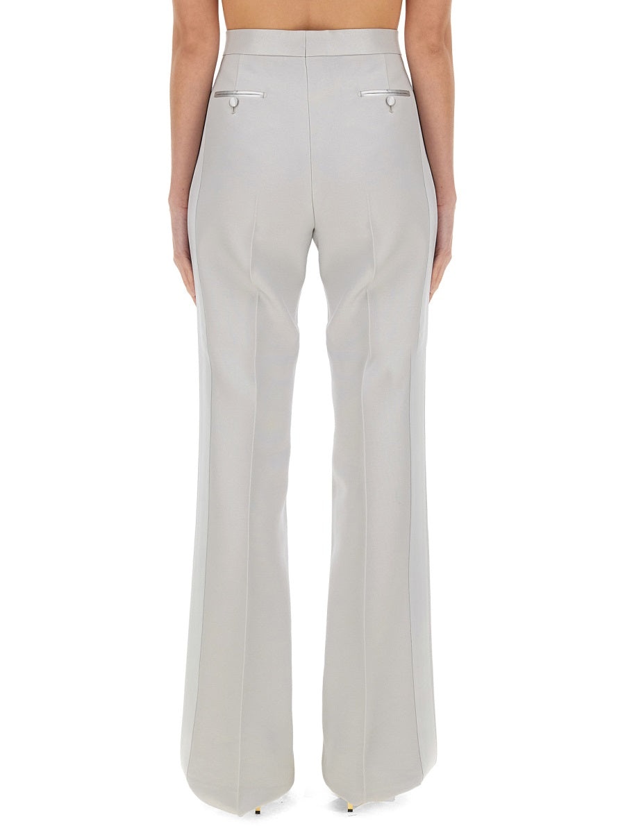 Tom Ford Women Wide Leg Tuxedo Tailored Pants - 3